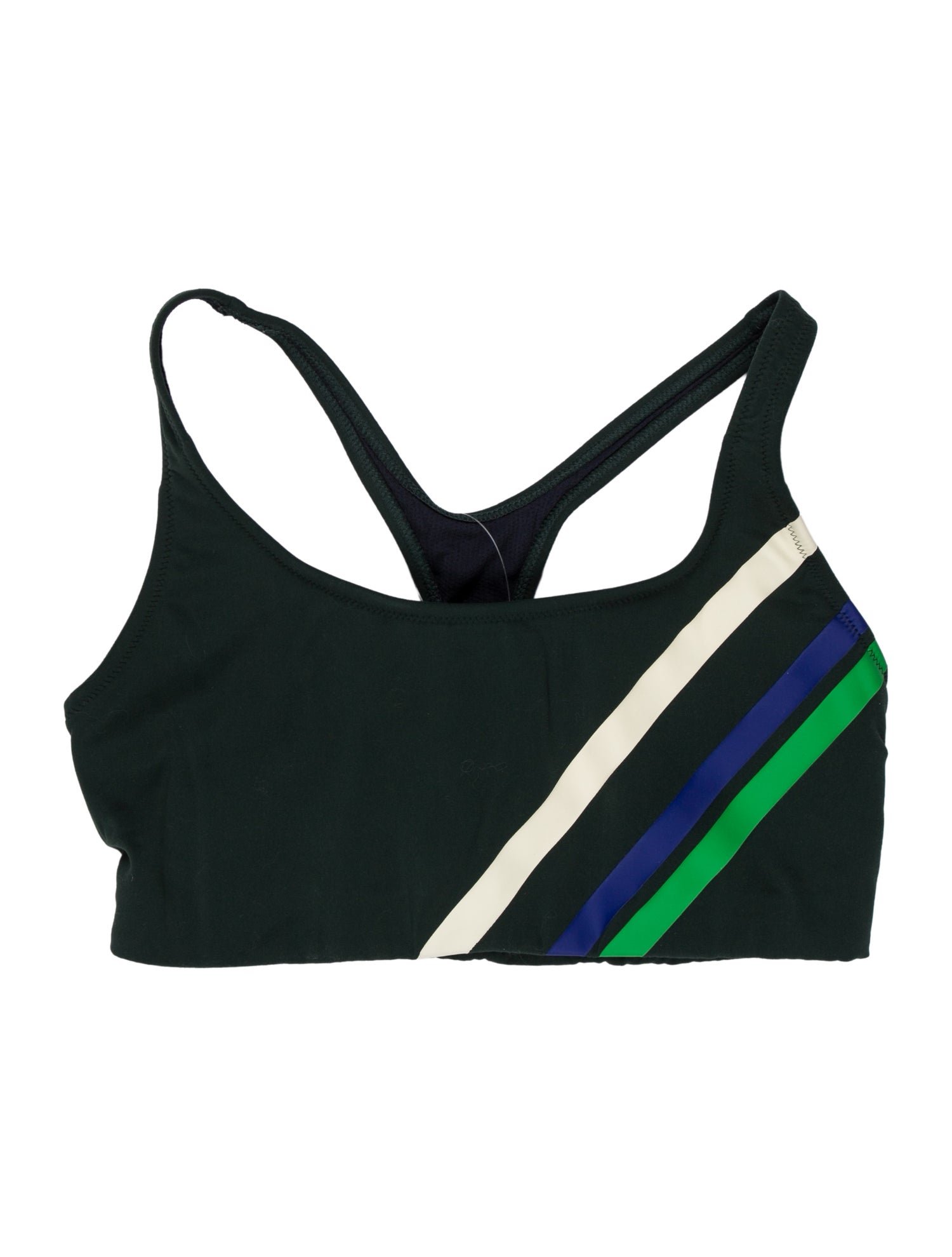 Tory Burch Graphic Print Scoop Neck Crop Top