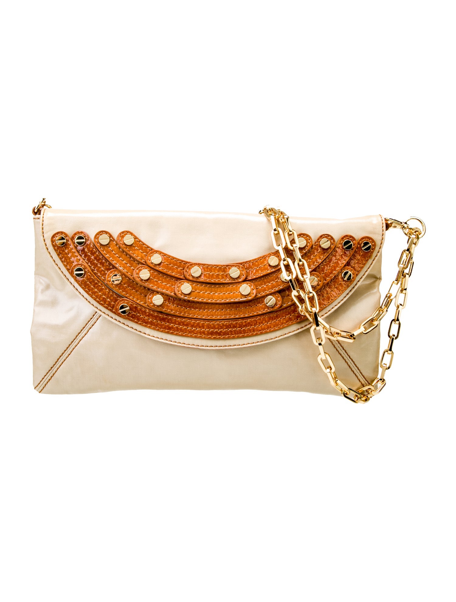 Tory Burch Leather Minaudière