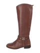 Tory Burch Leather Riding Boots
