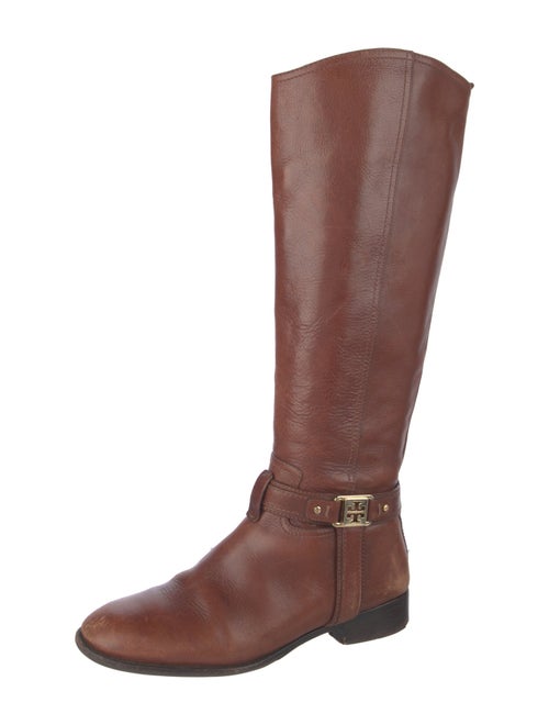 Tory Burch Leather Riding Boots