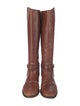 Tory Burch Leather Riding Boots