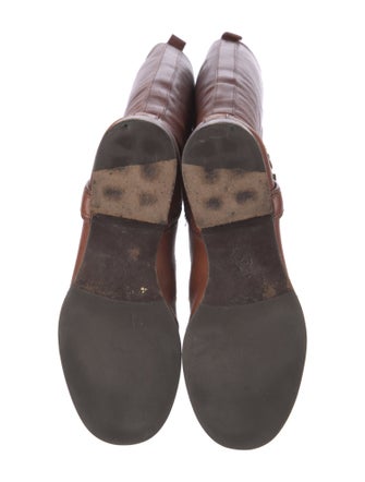 Tory Burch Leather Riding Boots