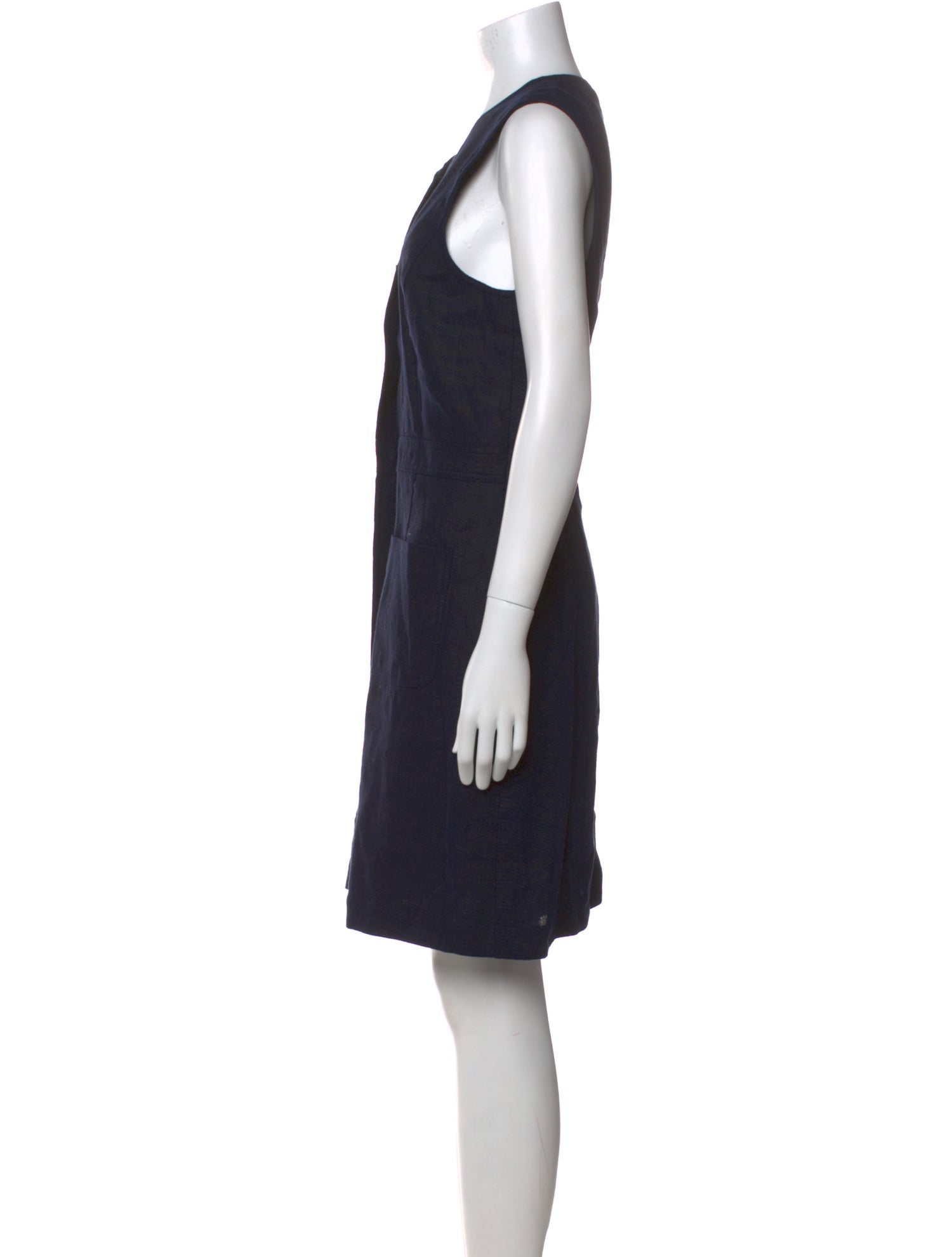 Tory Burch Linen Knee-Length Dress