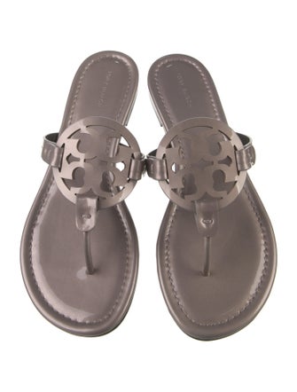 Tory Burch Patent Leather Slides