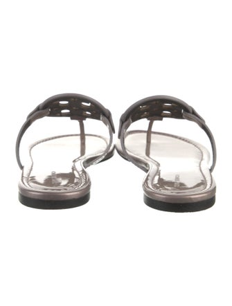 Tory Burch Patent Leather Slides