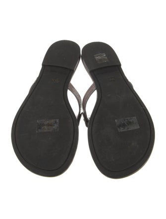 Tory Burch Patent Leather Slides