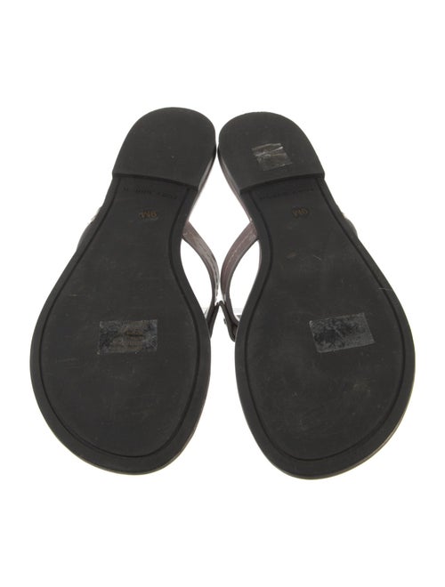 Tory Burch Patent Leather Slides