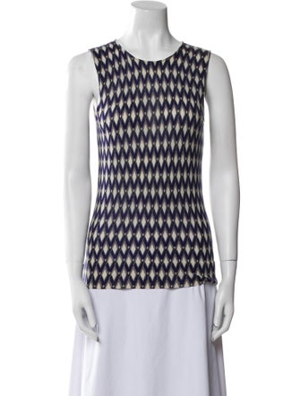 Tory Burch Wool Printed Top