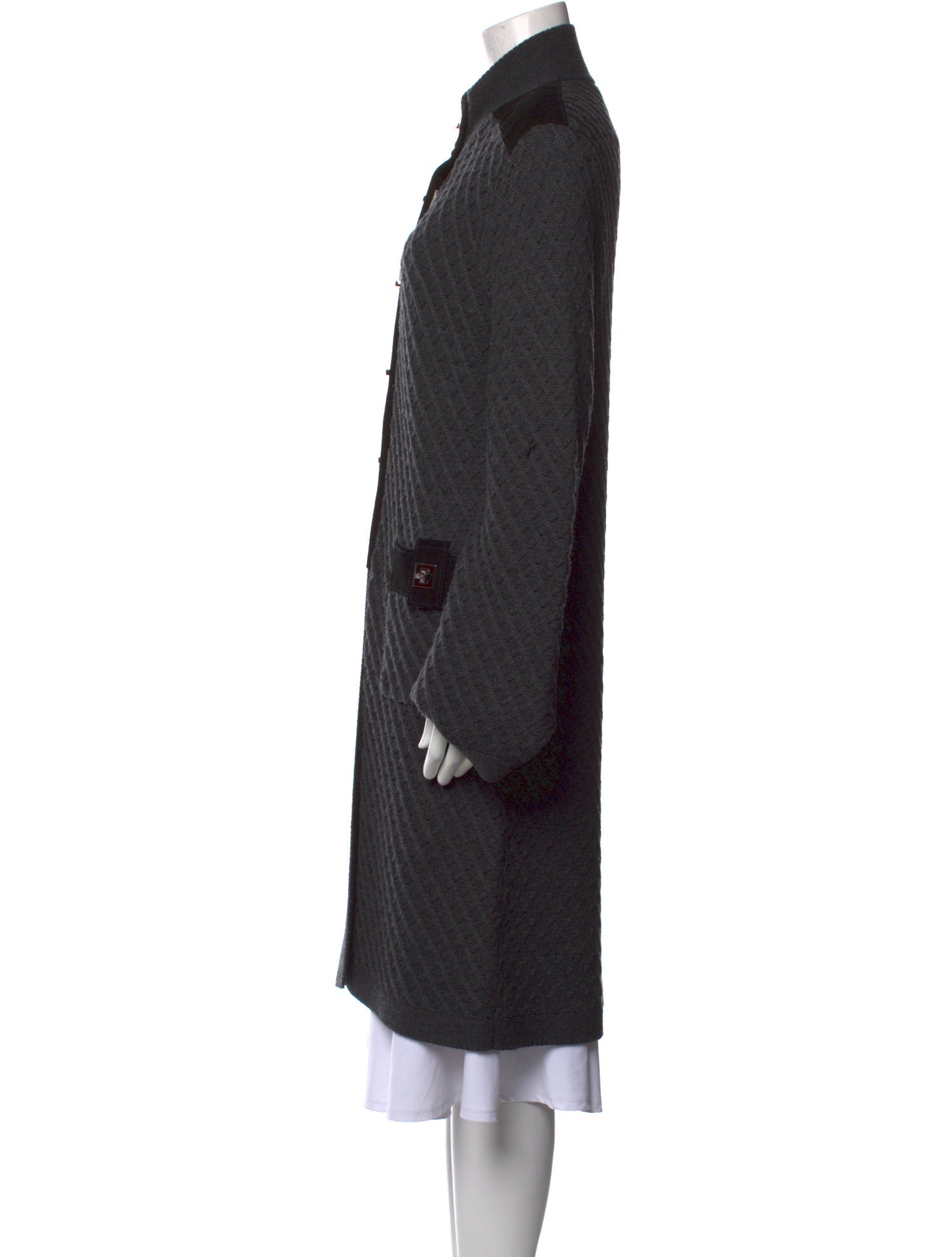 Tory Burch Merino Wool Mock Neck Sweater