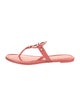 Tory Burch Patent Leather Flip Flops