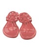 Tory Burch Patent Leather Flip Flops