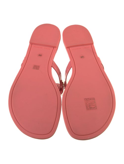 Tory Burch Patent Leather Flip Flops