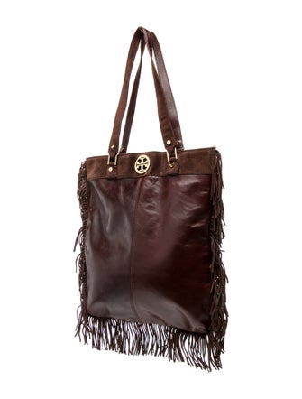 Tory Burch Leather Bucket Bag