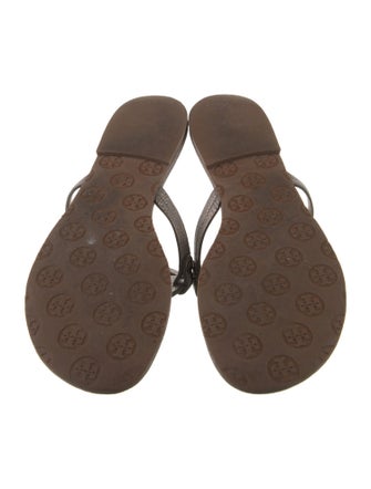 Tory Burch Leather Slides