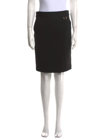 Tory Burch Embroidered Accent Knee-Length Skirt