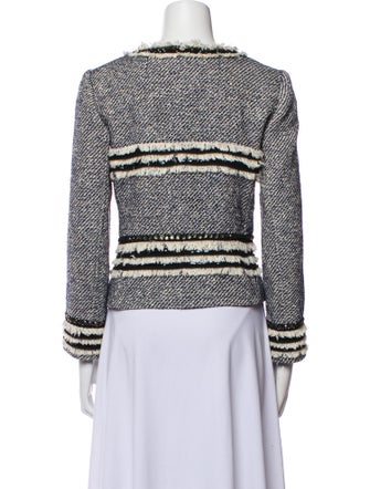 Tory Burch Tweed Pattern Jacket