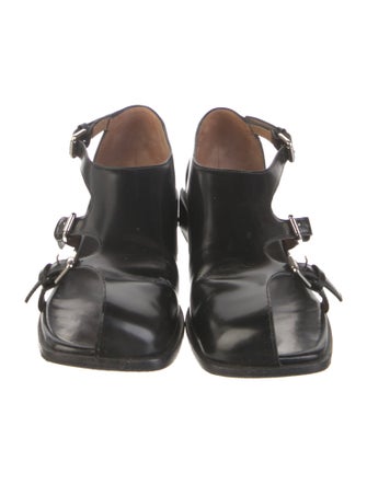 Tory Burch Leather Slingback Sandals