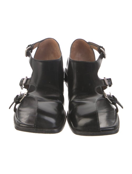 Tory Burch Leather Slingback Sandals