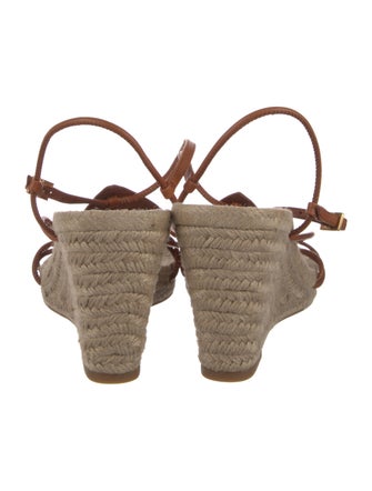 Tory Burch Leather Espadrilles