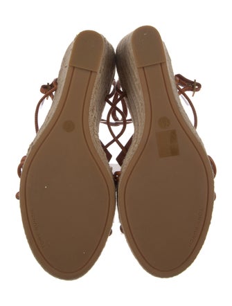 Tory Burch Leather Espadrilles