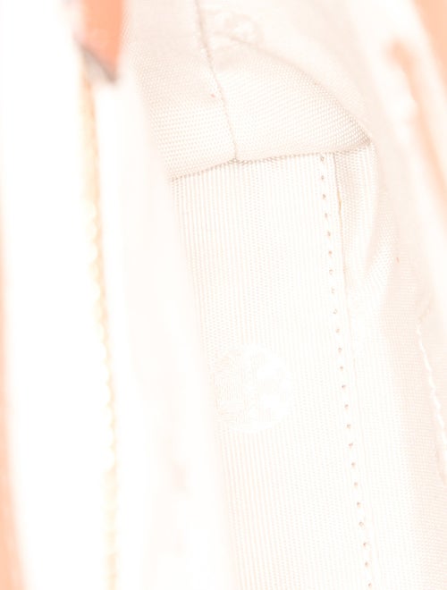 Tory Burch Embossed Leather Messenger Bag