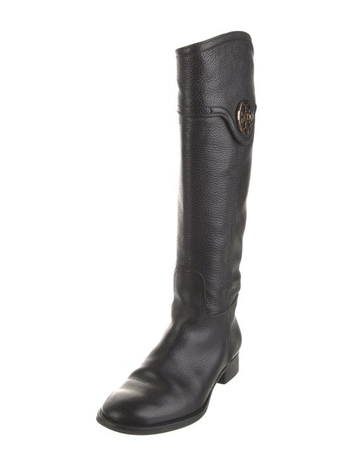 Tory Burch Leather Riding Boots