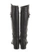 Tory Burch Leather Riding Boots