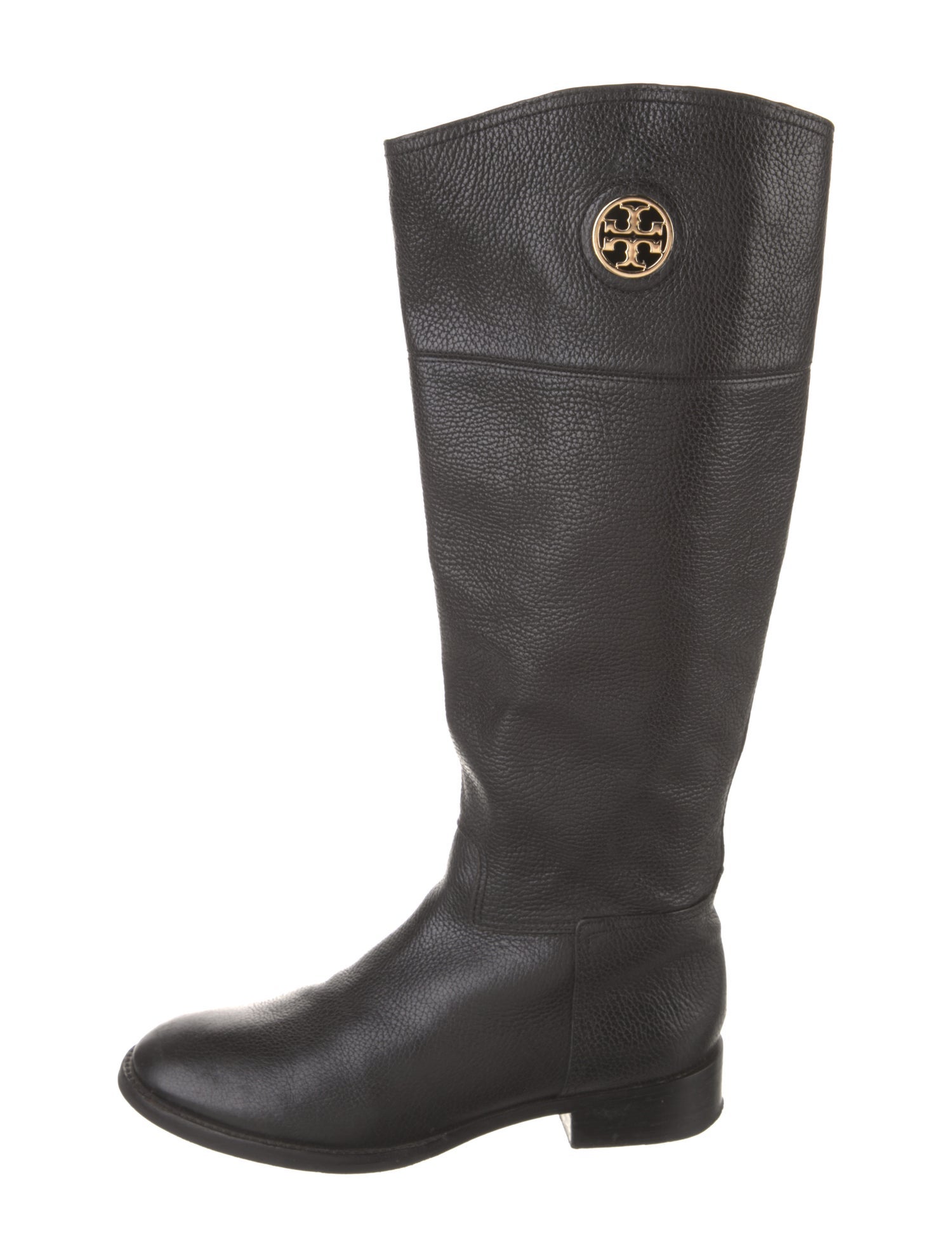 Tory Burch Leather Riding Boots