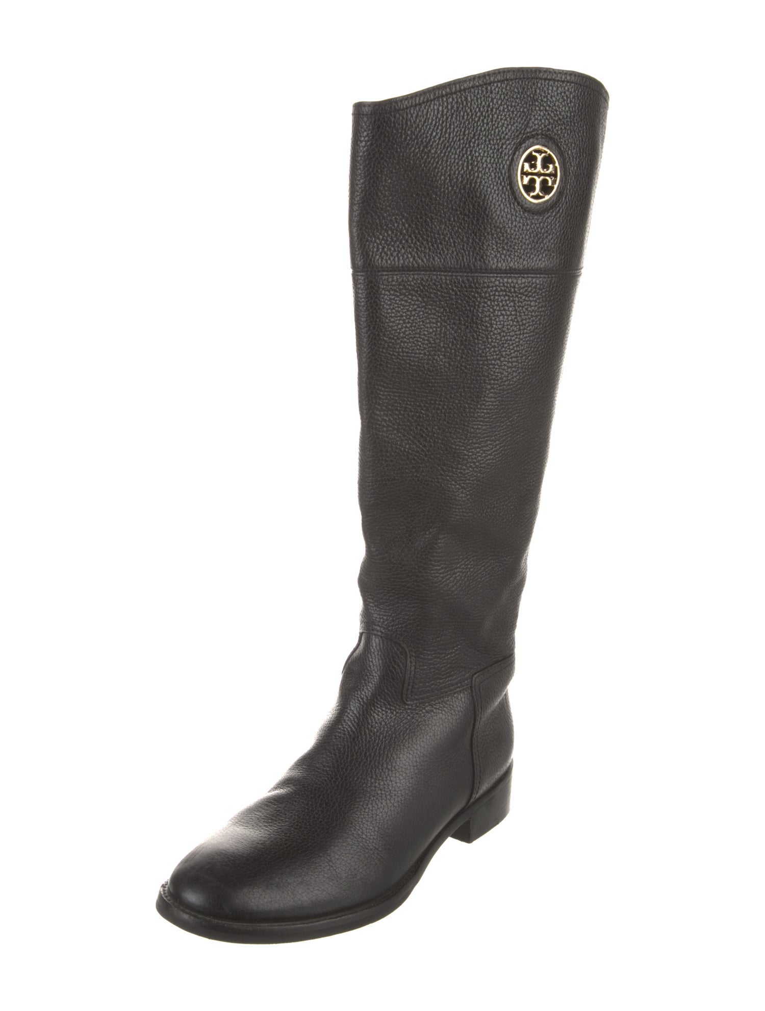 Tory Burch Leather Riding Boots