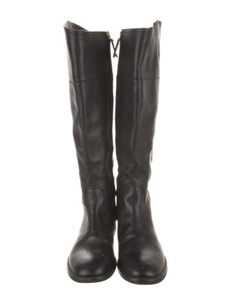 Tory Burch Leather Riding Boots