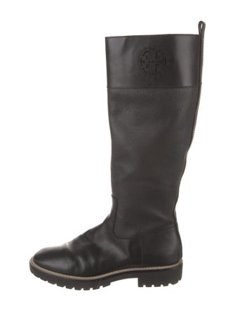 Tory Burch Leather Riding Boots