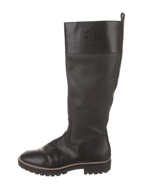 Tory Burch Leather Riding Boots