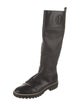 Tory Burch Leather Riding Boots