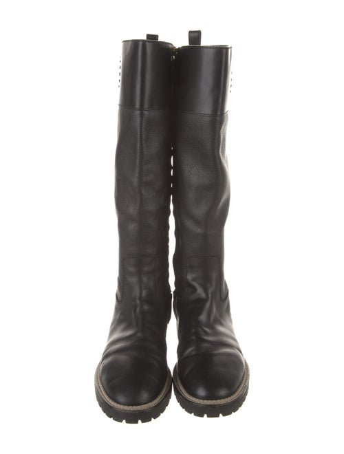 Tory Burch Leather Riding Boots