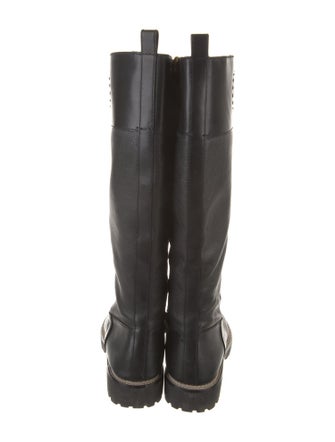 Tory Burch Leather Riding Boots