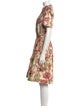 Tory Burch Floral Print Knee-Length Dress
