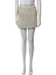 Tory Burch Leather Mini Skirt