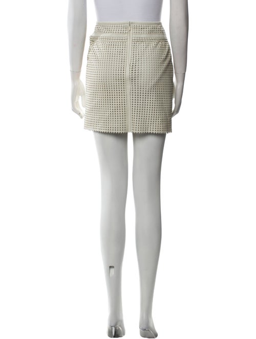 Tory Burch Leather Mini Skirt