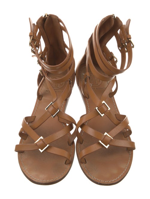Tory Burch Leather Gladiator Sandals
