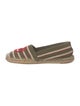 Tory Burch Canvas Striped Espadrilles
