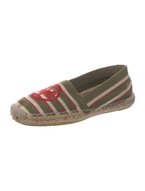 Tory Burch Canvas Striped Espadrilles