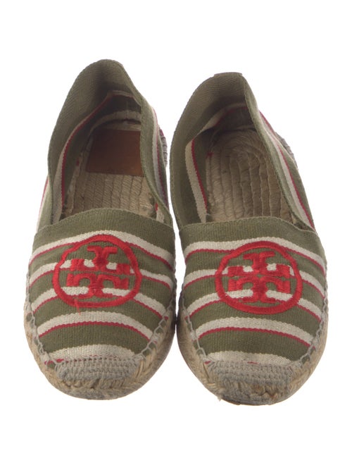 Tory Burch Canvas Striped Espadrilles