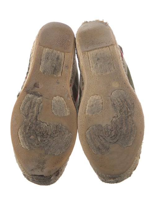 Tory Burch Canvas Striped Espadrilles