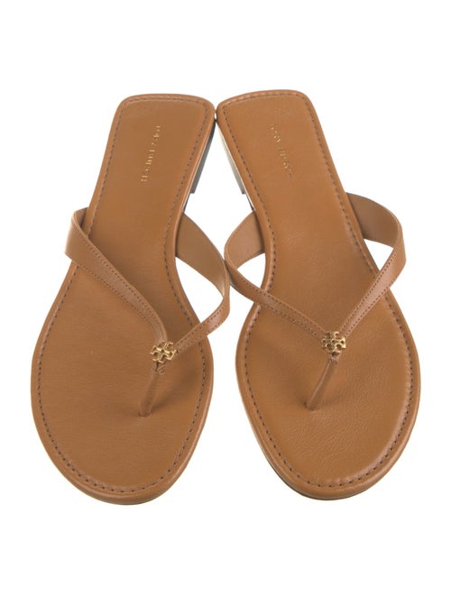 Tory Burch Leather Slides