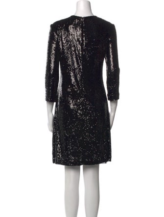 Tory Burch Crew Neck Mini Dress