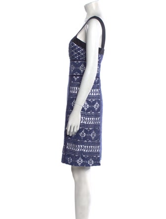 Tory Burch Lace Pattern Mini Dress