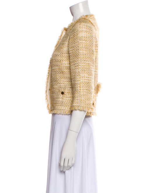 Tory Burch Tweed Tweed Pattern Evening Jacket