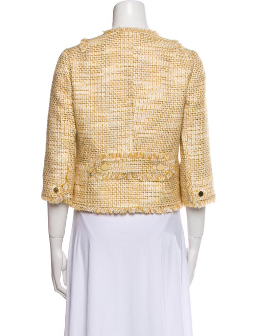 Tory Burch Tweed Tweed Pattern Evening Jacket
