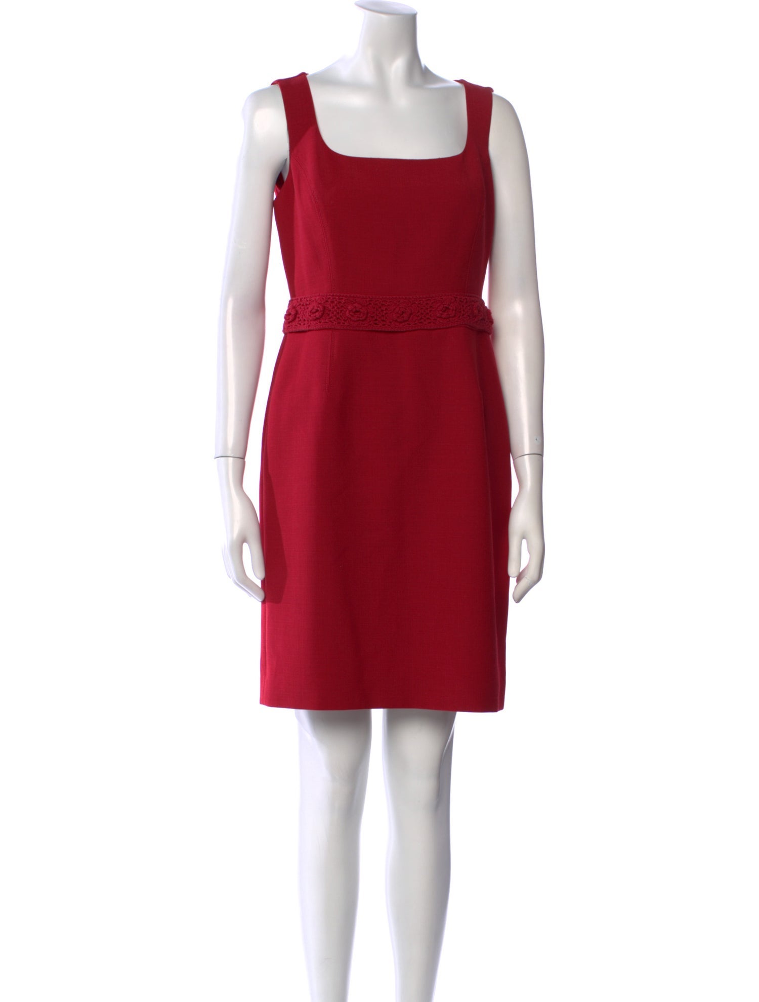 Tory Burch Square Neckline Mini Dress
