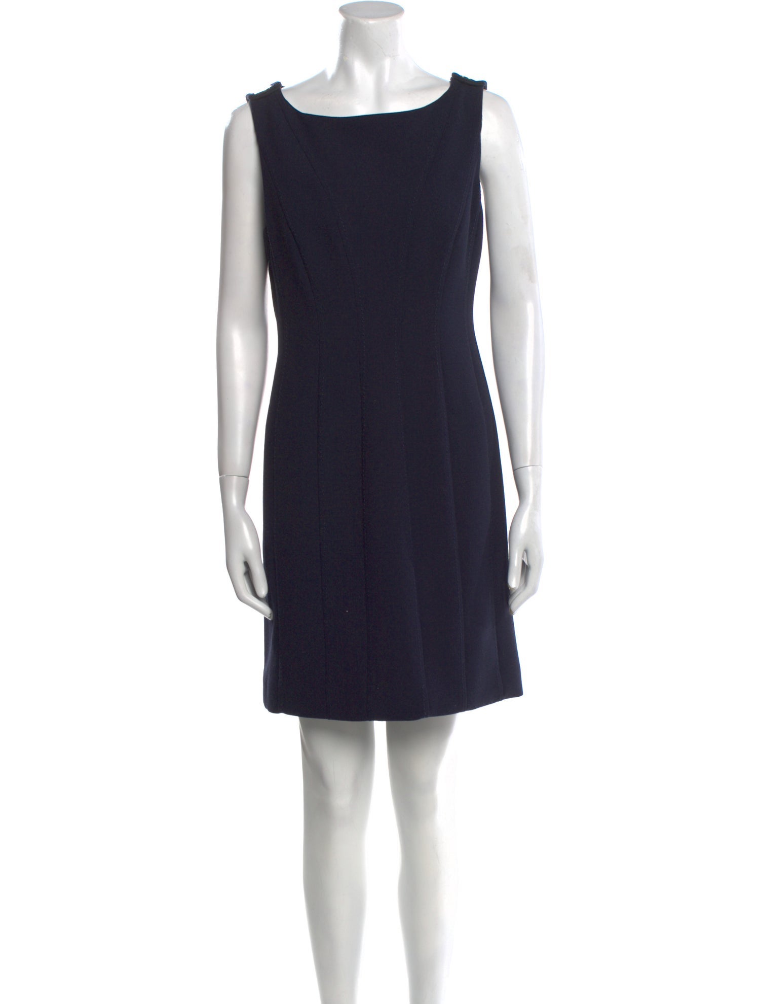 Tory Burch Bateau Neckline Mini Dress
